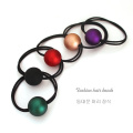 Korean matte ball tie hair rubber band hair ring headwear Korean version simple small fresh lovely ponytail rubber band